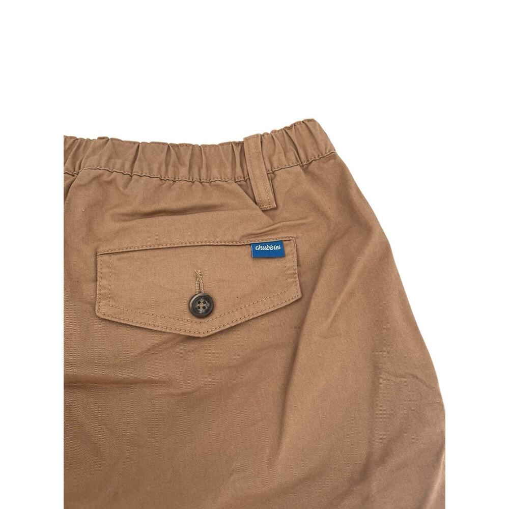 Men's Casual Brown Drawstring Shorts - Picture 5 of 9